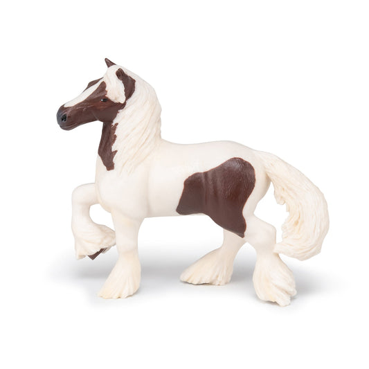 Figurine Cob irlandais pie bai Papo - cheval