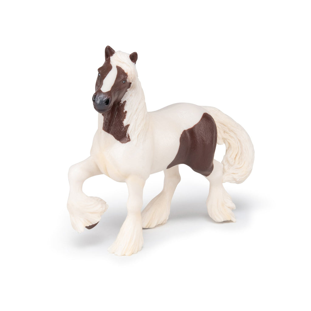 Figurine Cob irlandais pie bai Papo - cheval