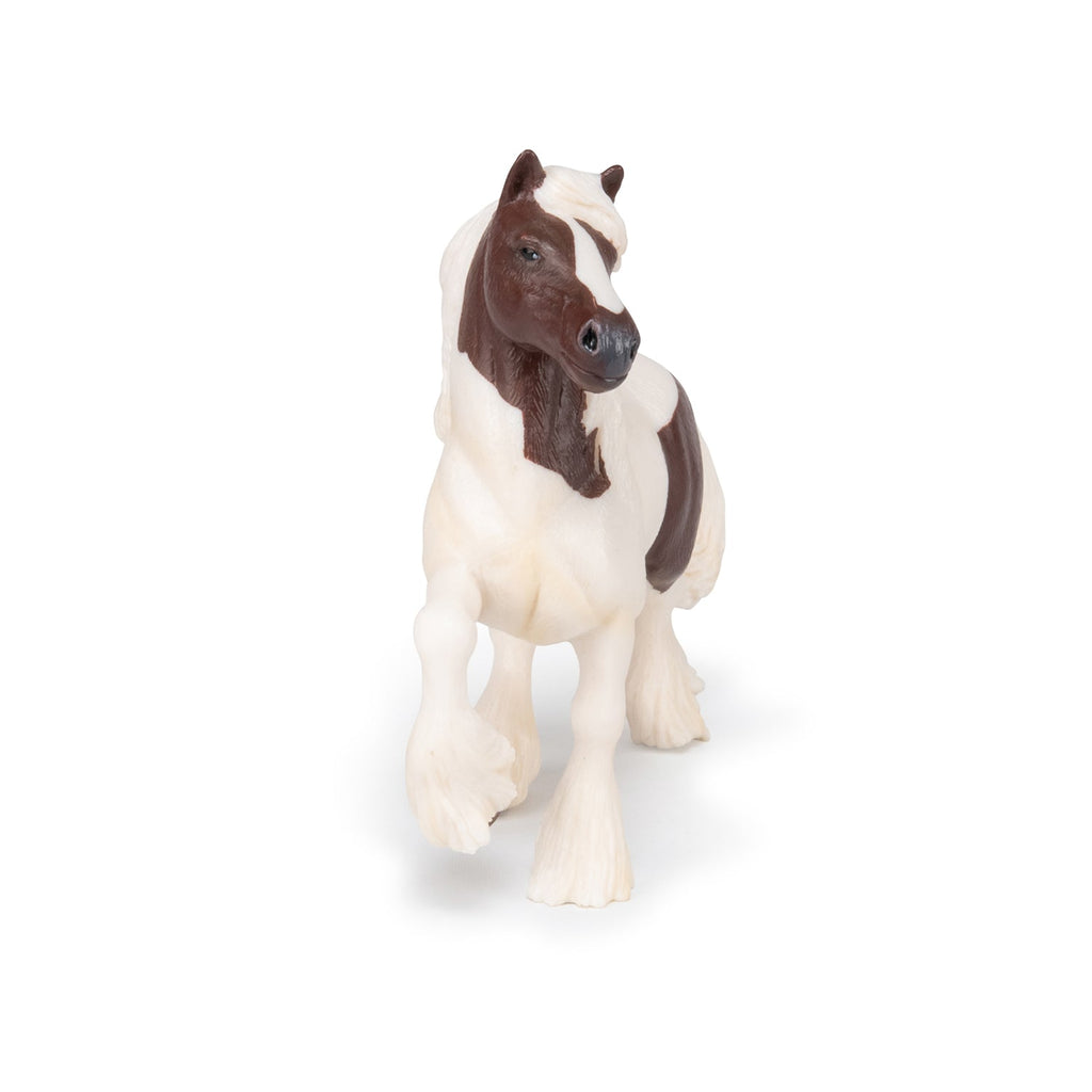 Figurine Cob irlandais pie bai Papo - cheval
