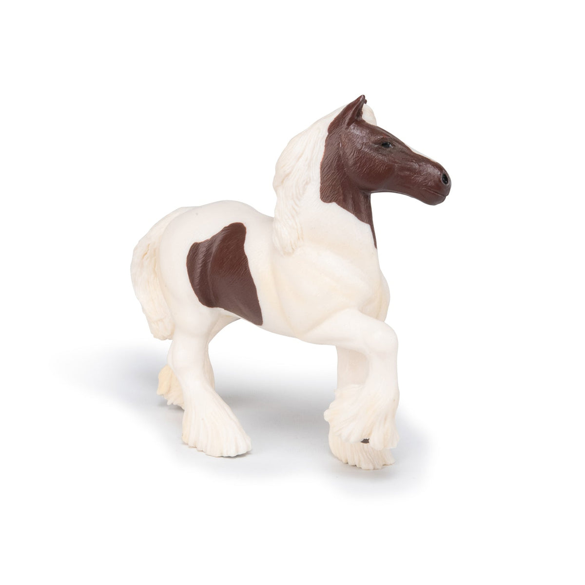 Figurine Cob irlandais pie bai Papo - cheval