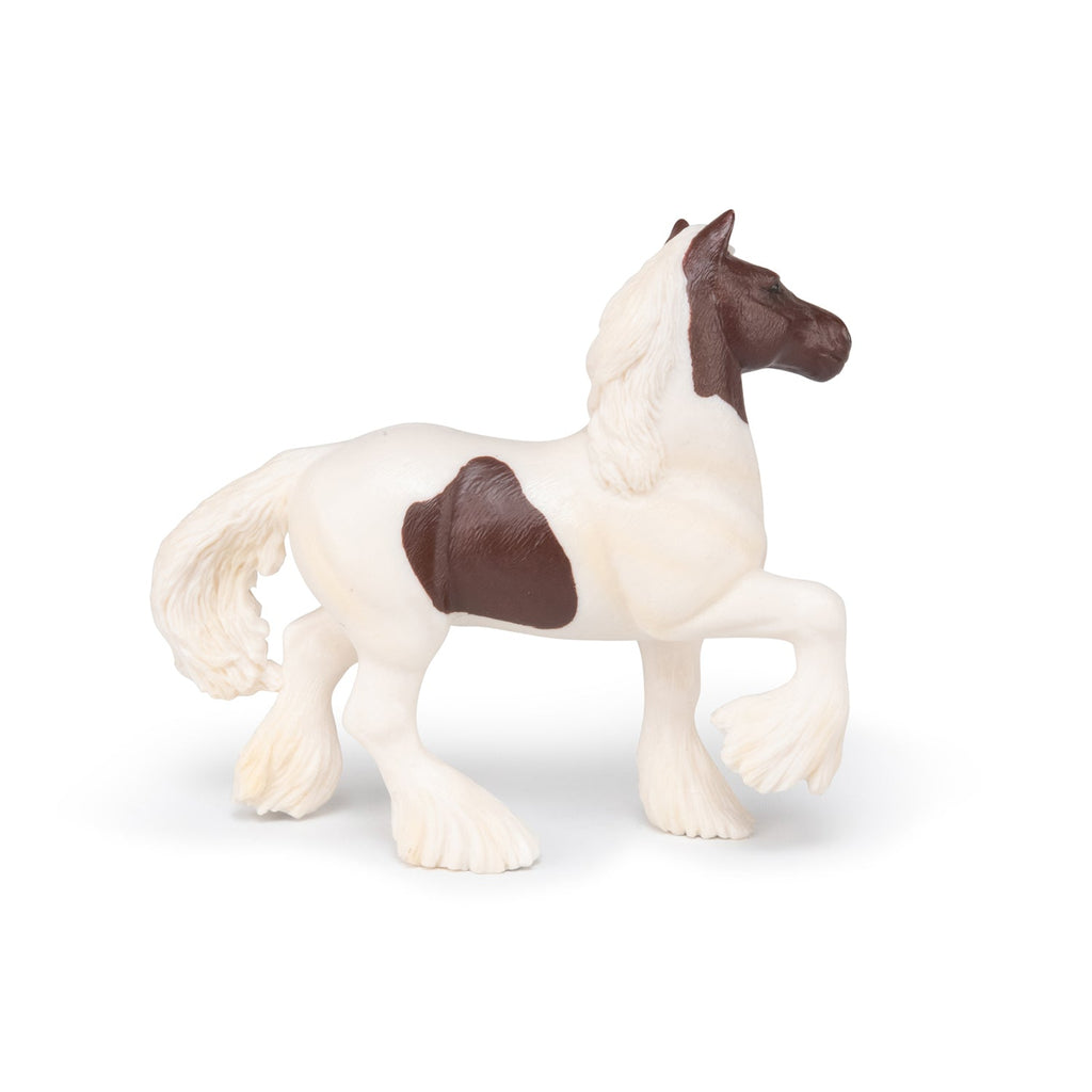 Figurine Cob irlandais pie bai Papo - cheval