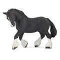 Figurine Etalon shire noir Papo - cheval