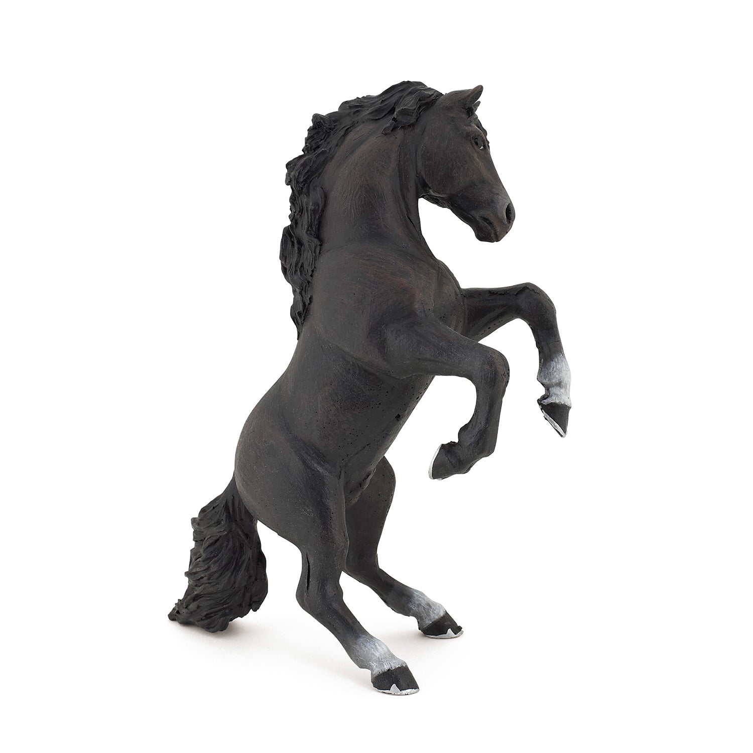 Figurine Cheval cabré noir Papo - cheval