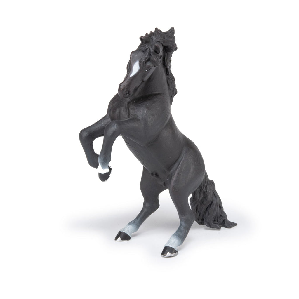 Figurine Cheval cabré noir Papo - cheval