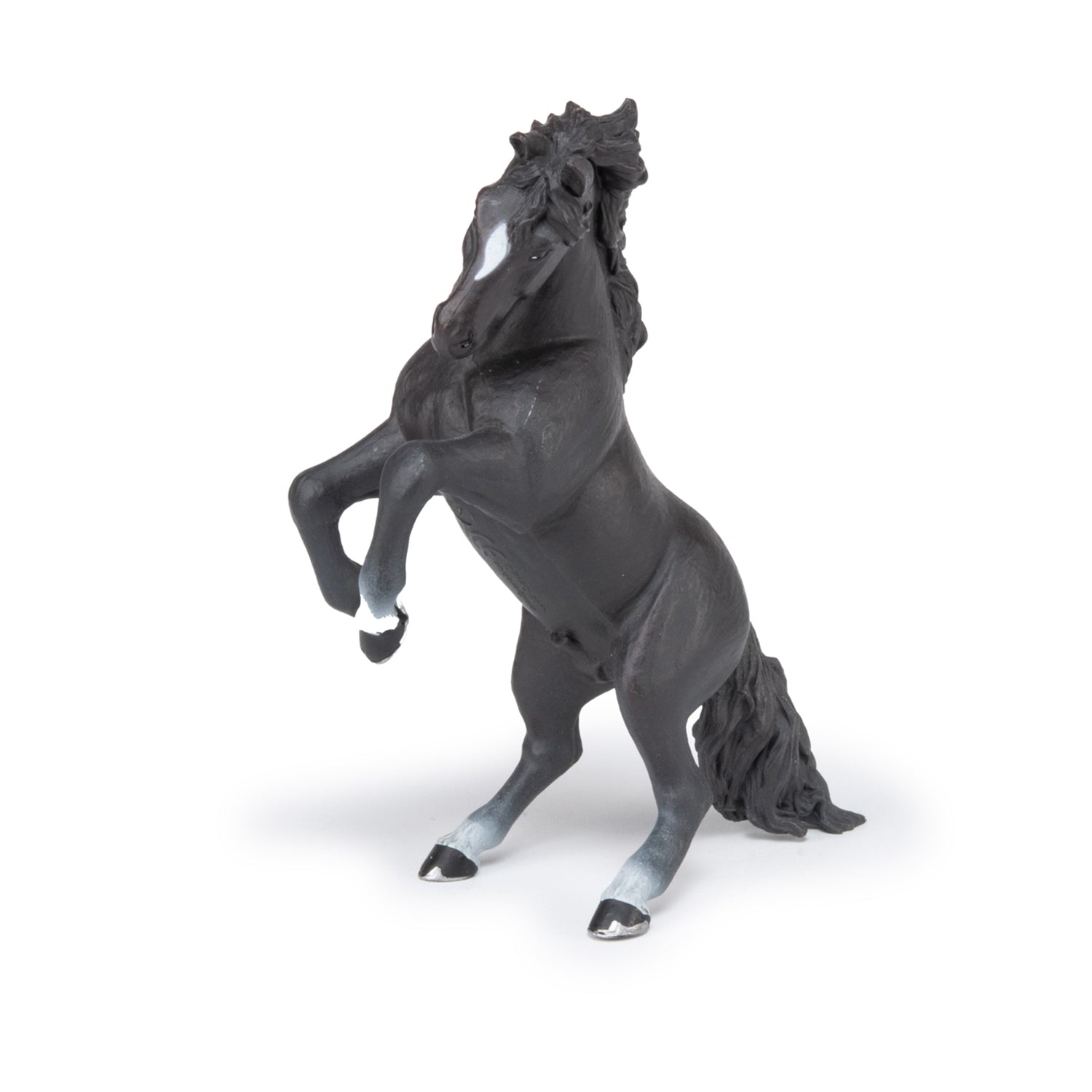 Figurine Cheval cabré noir Papo - cheval