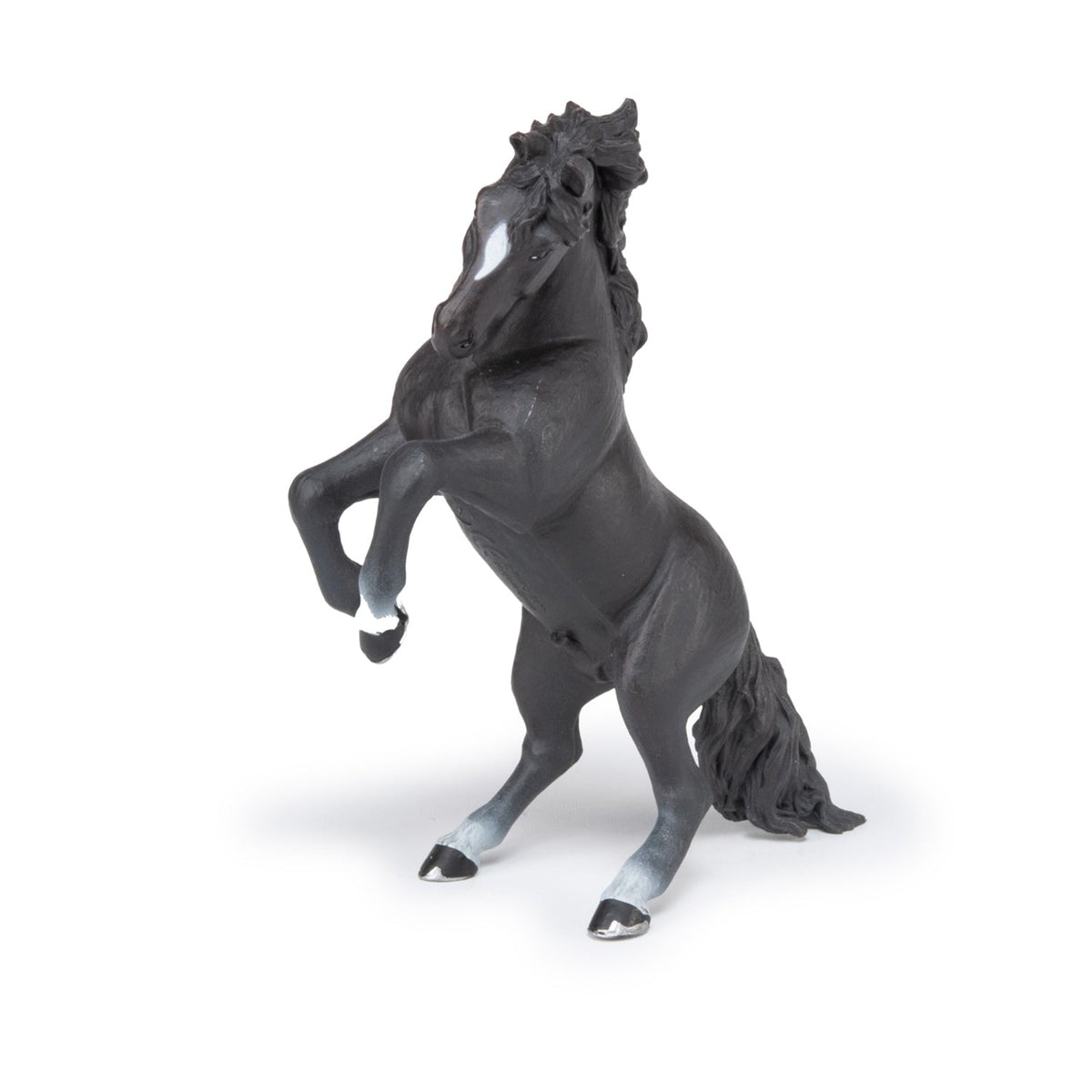 Figurine Cheval cabré noir Papo - cheval