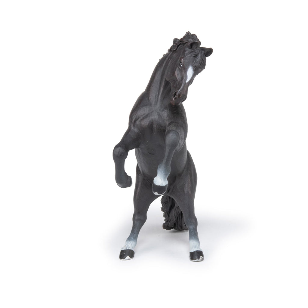 Figurine Cheval cabré noir Papo - cheval