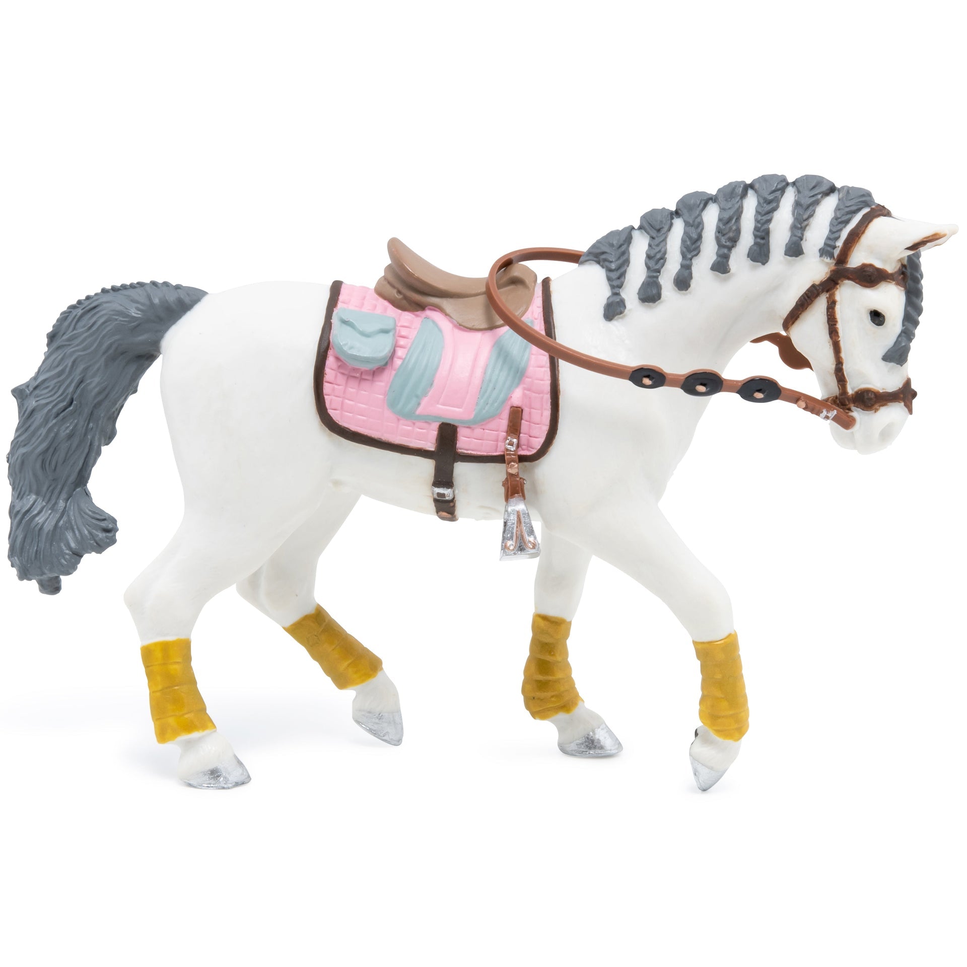 Figurine Cheval tressé Papo - cheval