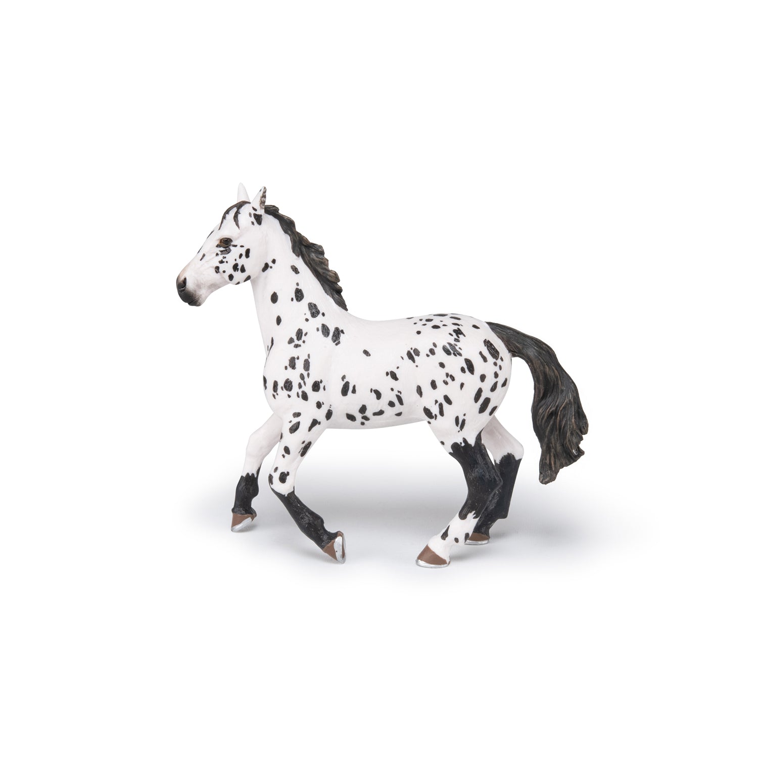 Figurine Cheval appaloosa noir Papo - cheval