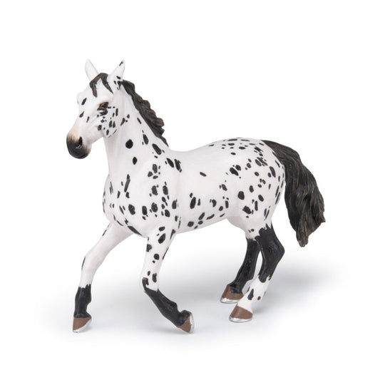Figurine Cheval appaloosa noir Papo - cheval