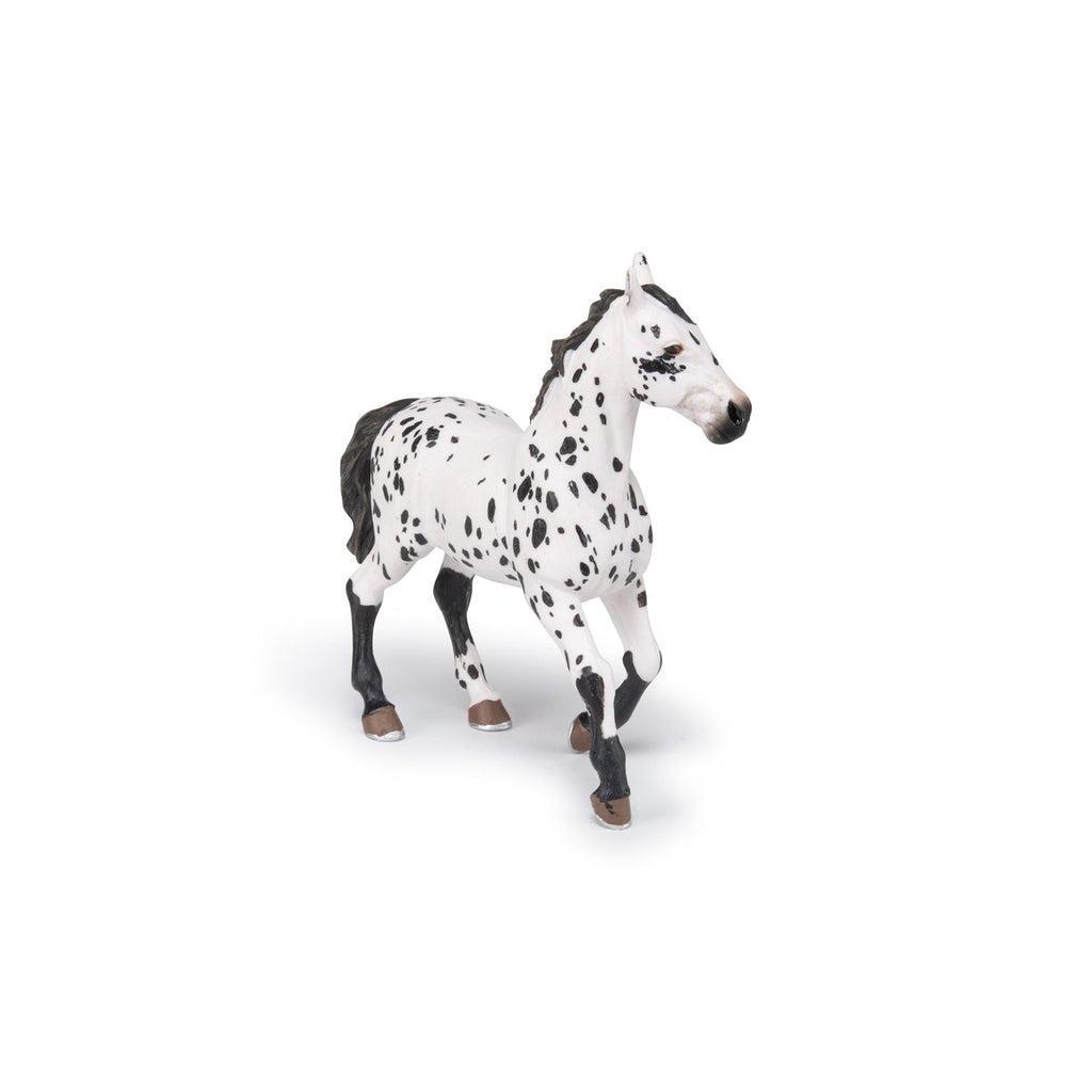 Figurine Cheval appaloosa noir Papo - cheval