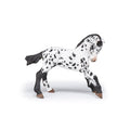 Figurine Poulain appaloosa noir Papo - cheval