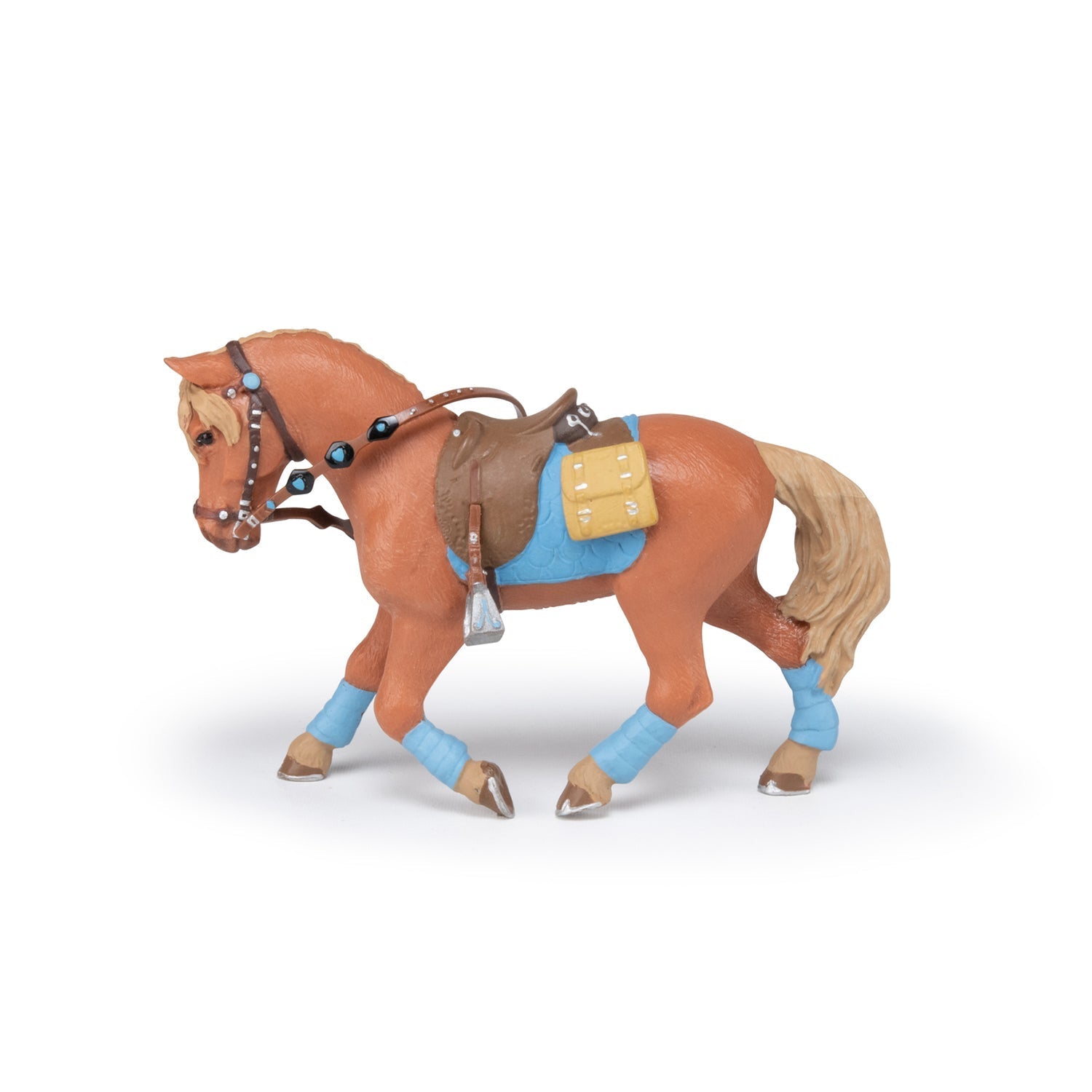 Figurine Cheval du jeune cavalier Papo - cheval