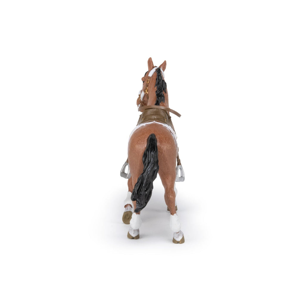 Figurine Cheval de la cavalière fashion hiver Papo - cheval