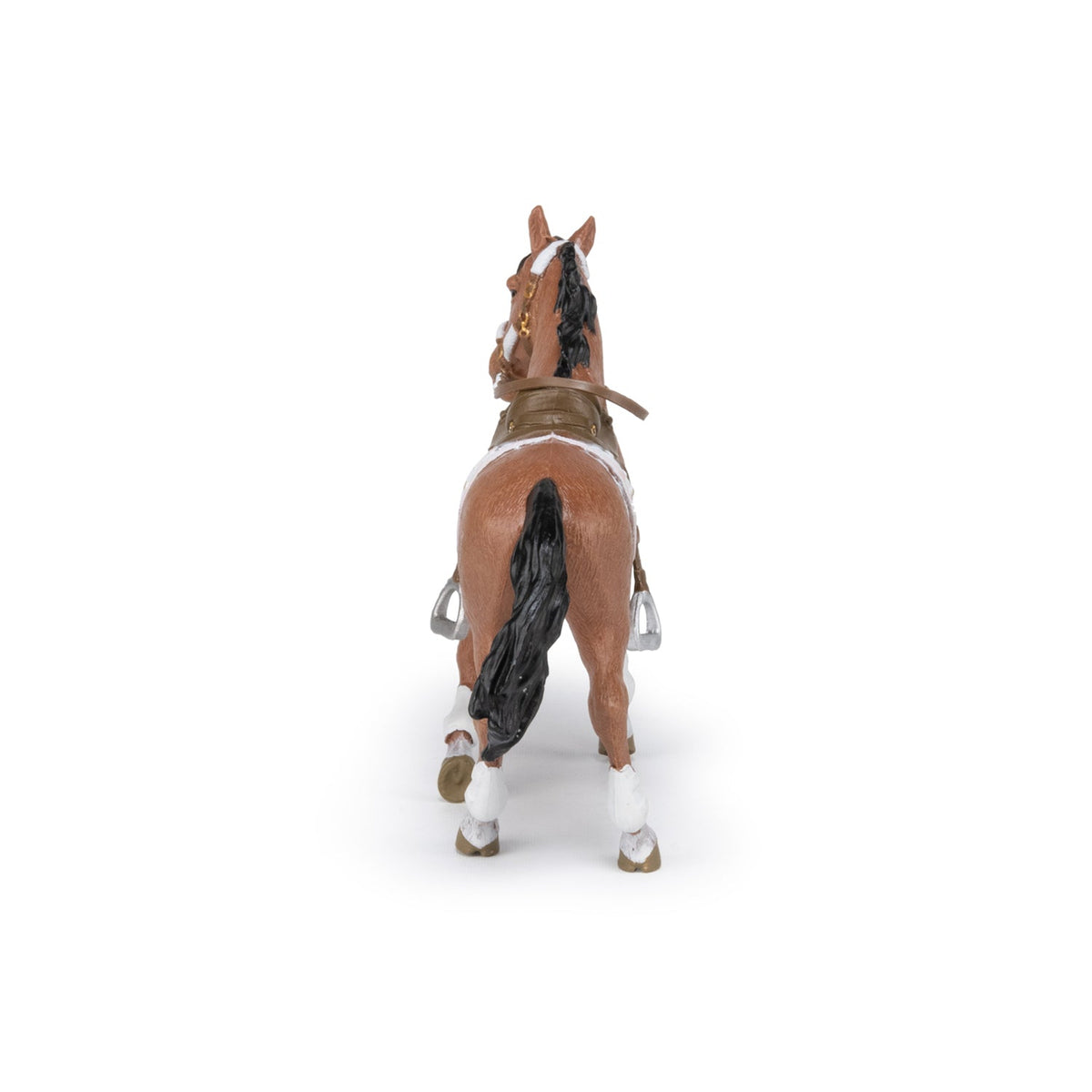 Figurine Cheval de la cavalière fashion hiver Papo - cheval