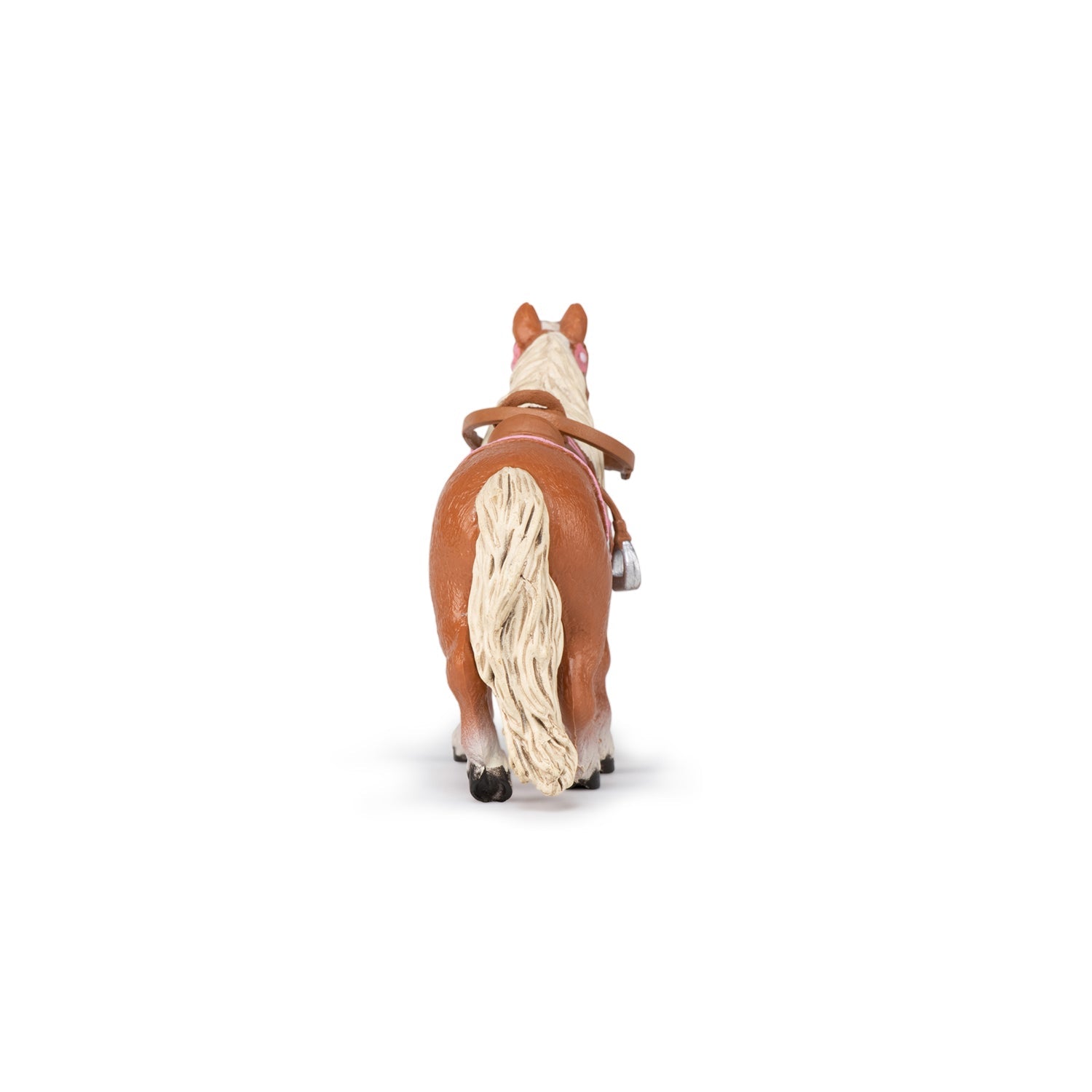 Figurine Poney Shetland avec selle Papo - cheval