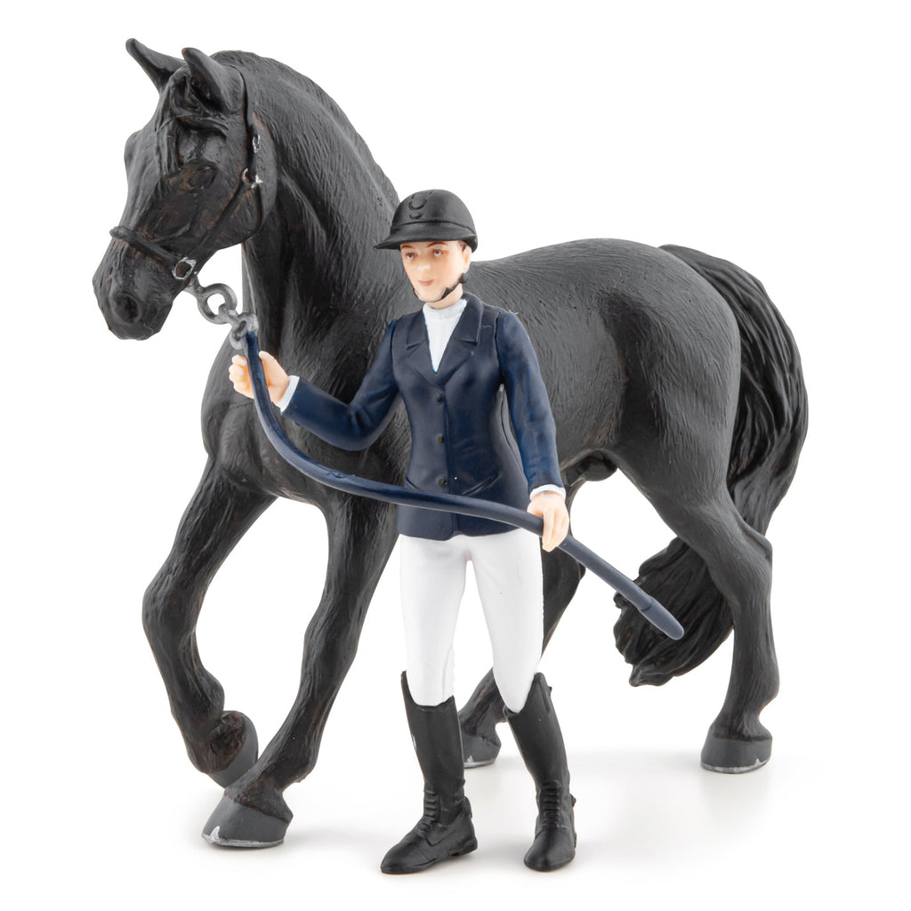 Figurine Pénélope et Blacky Papo - cheval