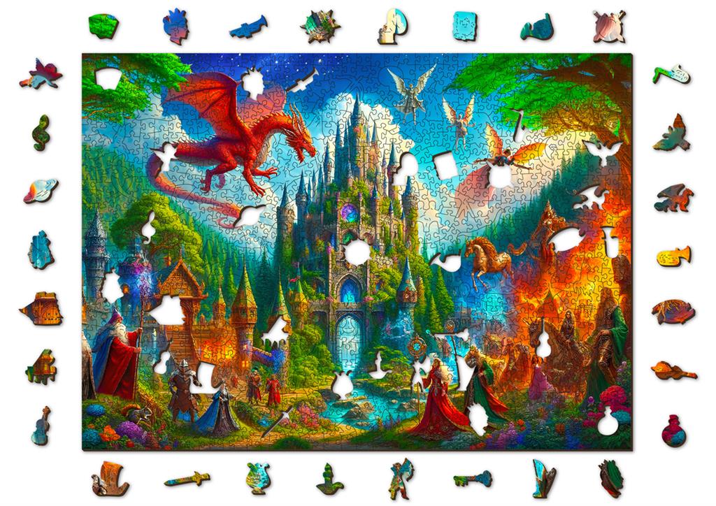 Puzzle Château fantastique 1010p
