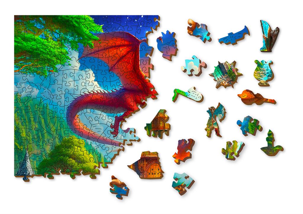 Puzzle Château fantastique Wooden.City - présentation