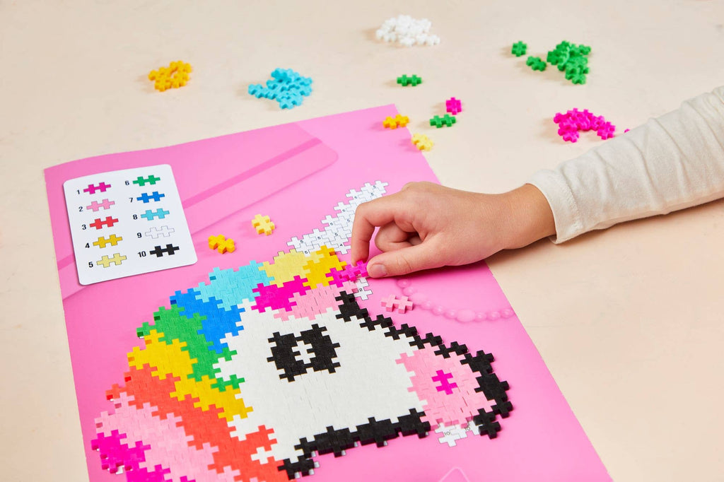 Plus-Plus Puzzle by Number Licorne – 250 pièces – visuel 5 sur 5