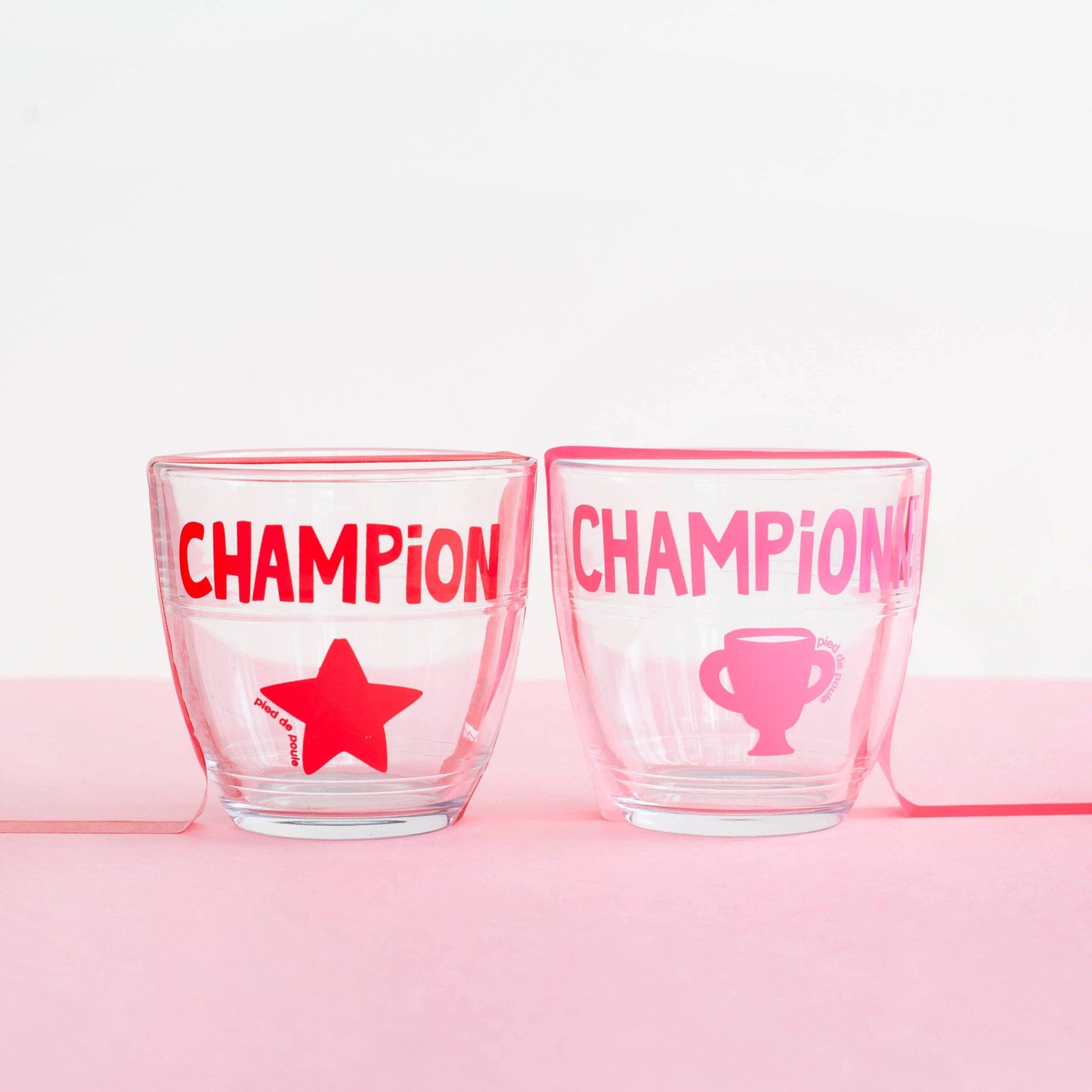 Verre Duralex Championne
