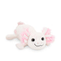 Peluche axolotl blanc 20 cm
