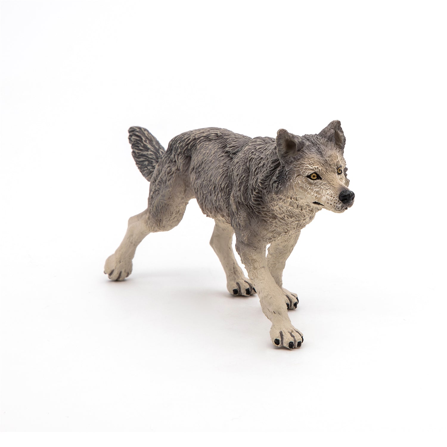 Figurine Louve grise Papo - animal sauvage