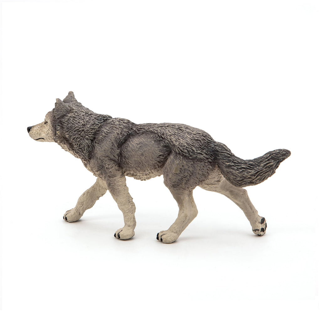 Figurine Louve grise Papo - animal sauvage