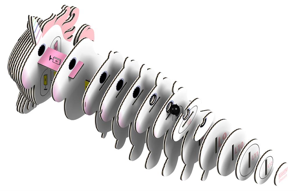 EUGY 3D - Unicorn