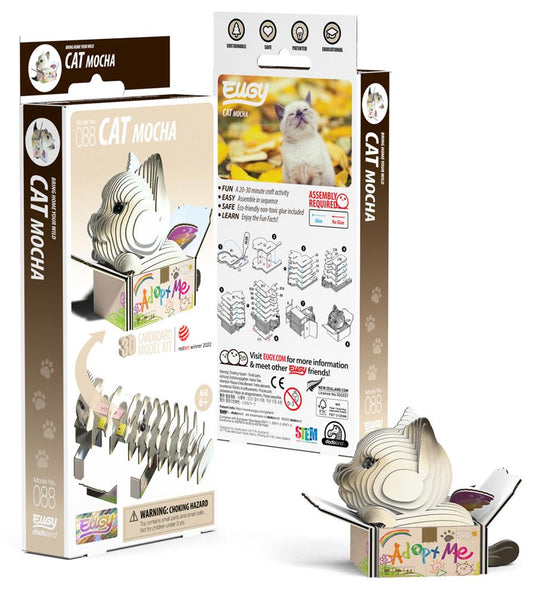 EUGY 3D - Cats - Mocha