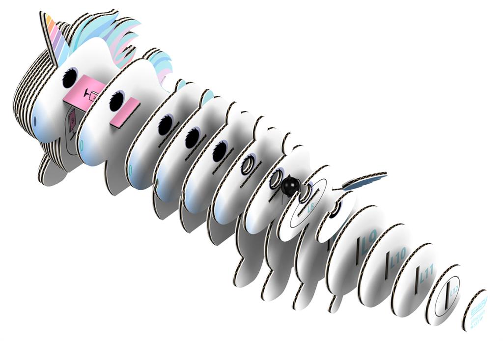 EUGY 3D - Unicorn Sky