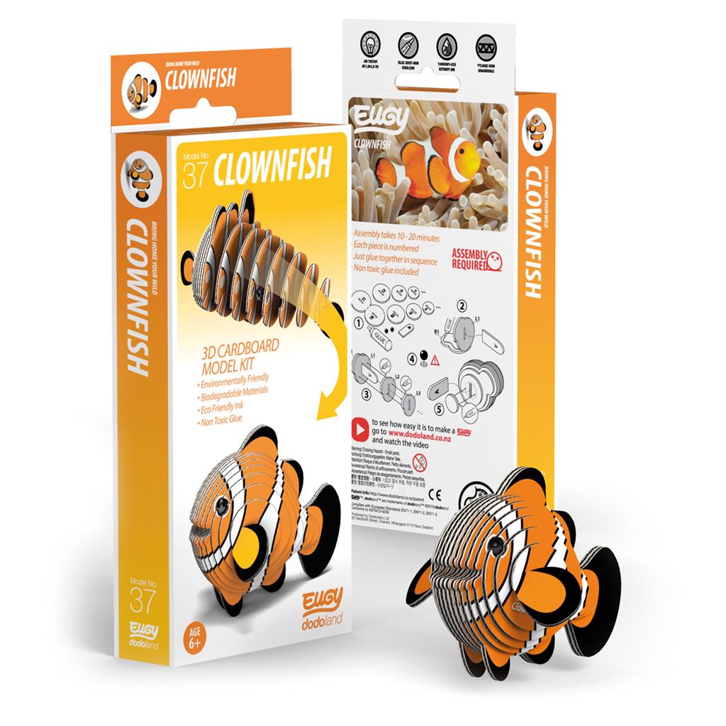 EUGY 3D - Pesce Pagliaccio