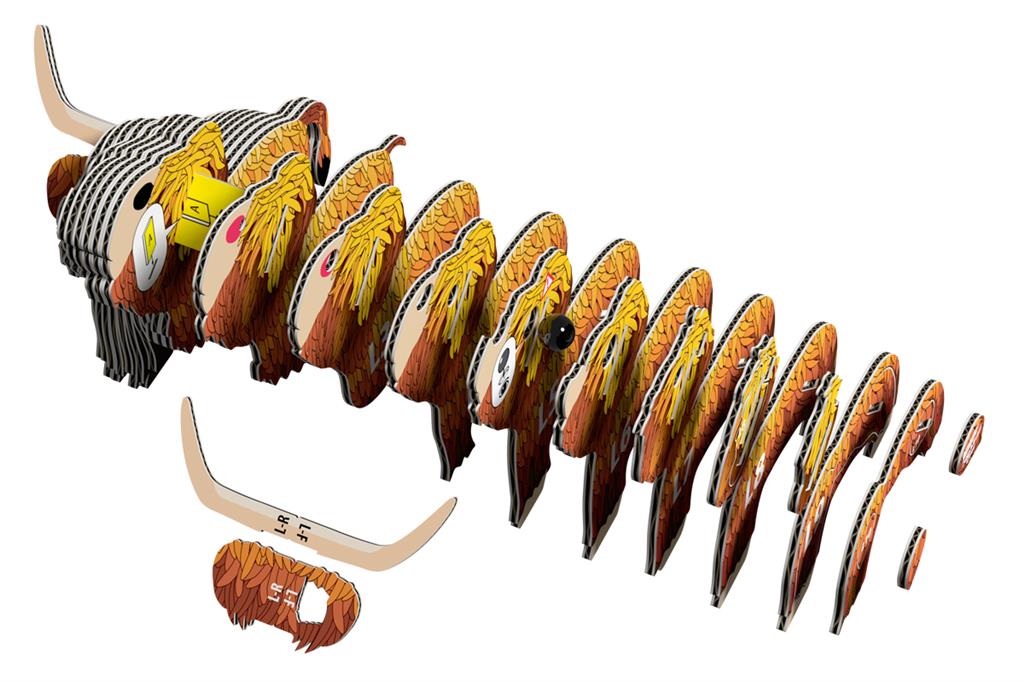 EUGY 3D - Mucca delle Highlands