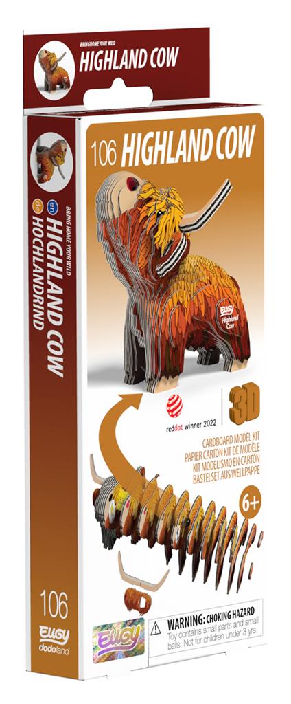 EUGY 3D - Mucca delle Highlands
