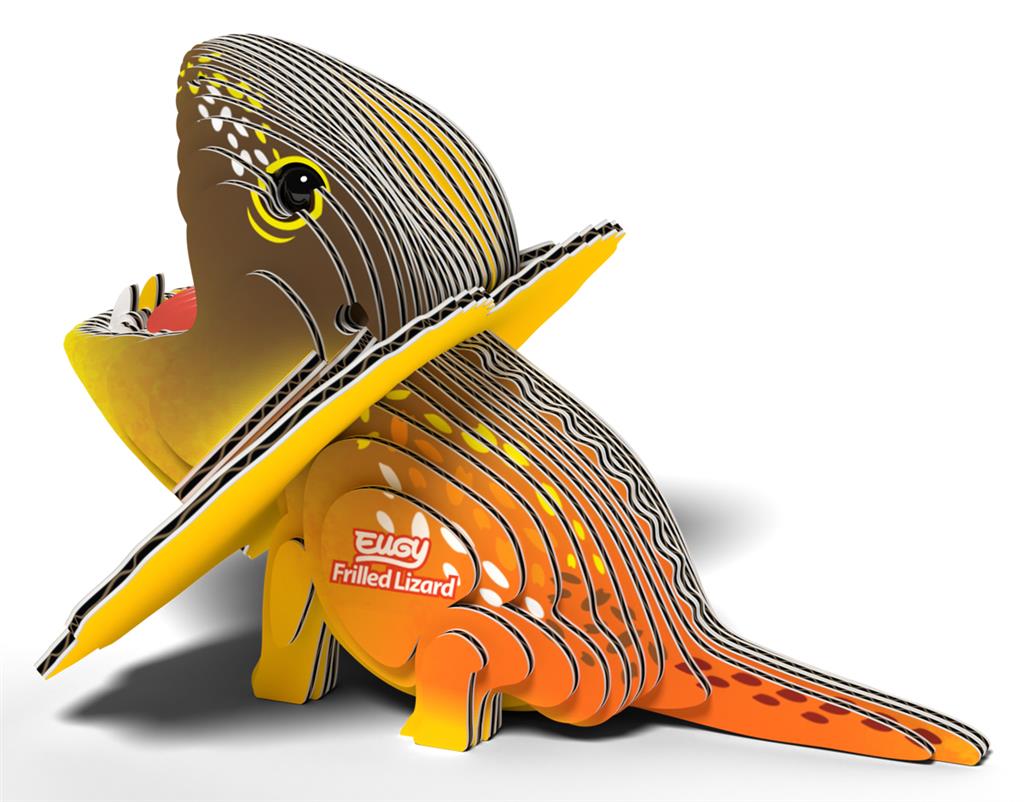 EUGY 3D - Гущер с набрана шия