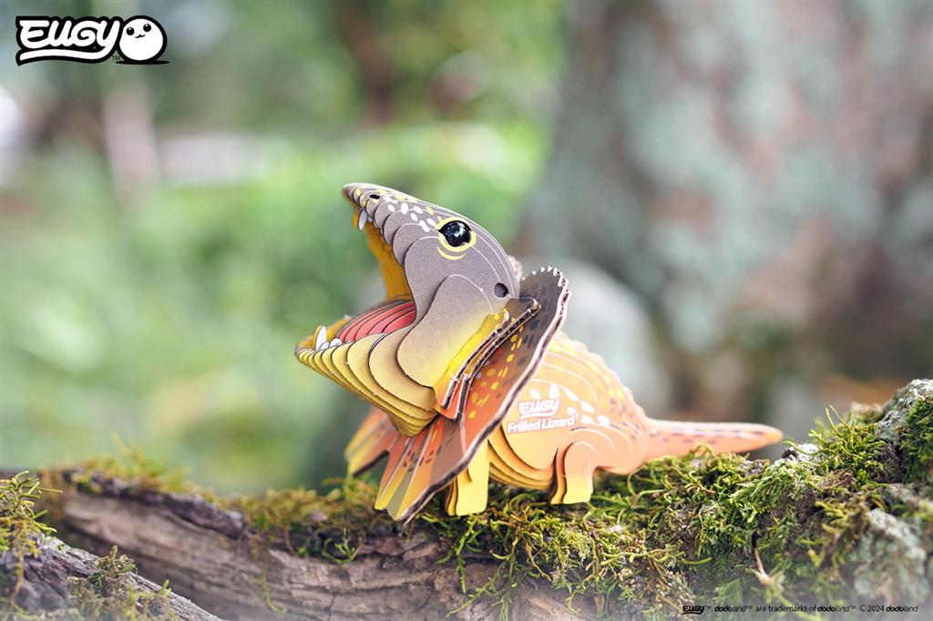 EUGY 3D - Гущер с набрана шия