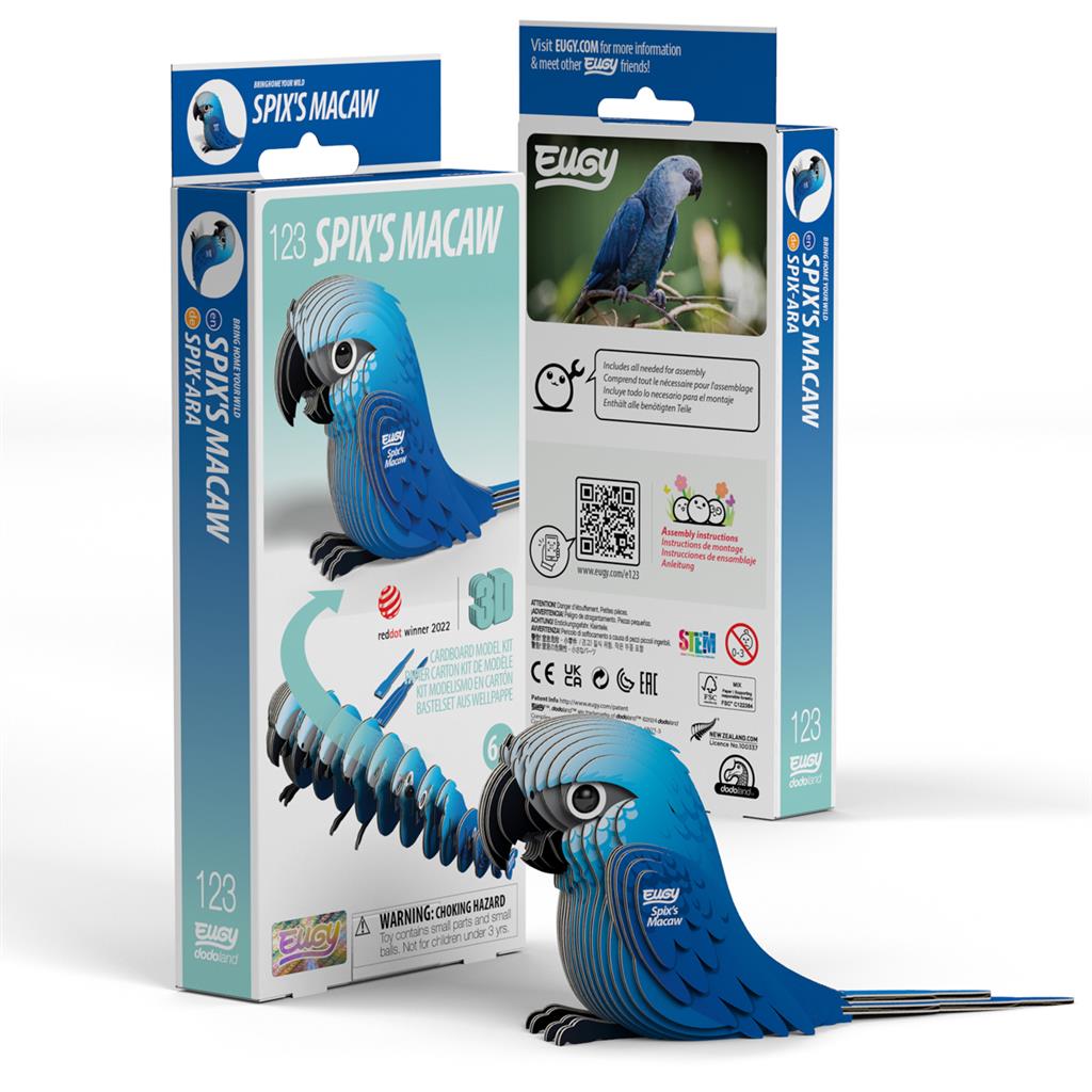 EUGY 3D - Spix's Macaw
