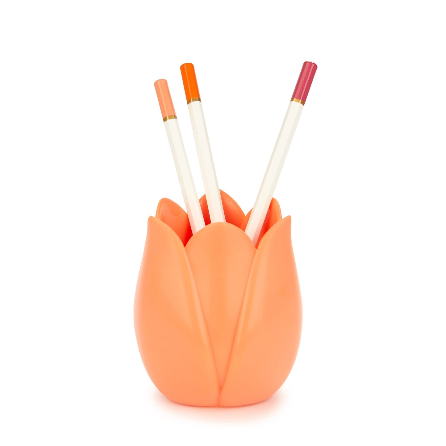 Tulip Pencil Holder - Orange