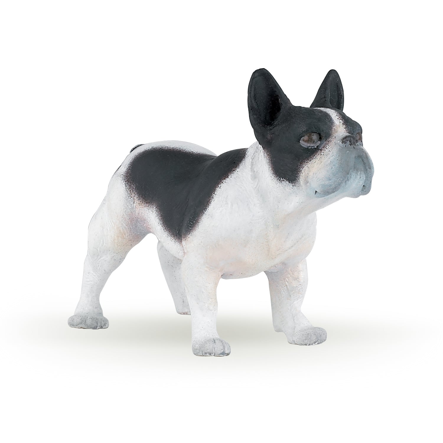 Figurine Bouledogue français noir et blanc Papo - chien ou chat
