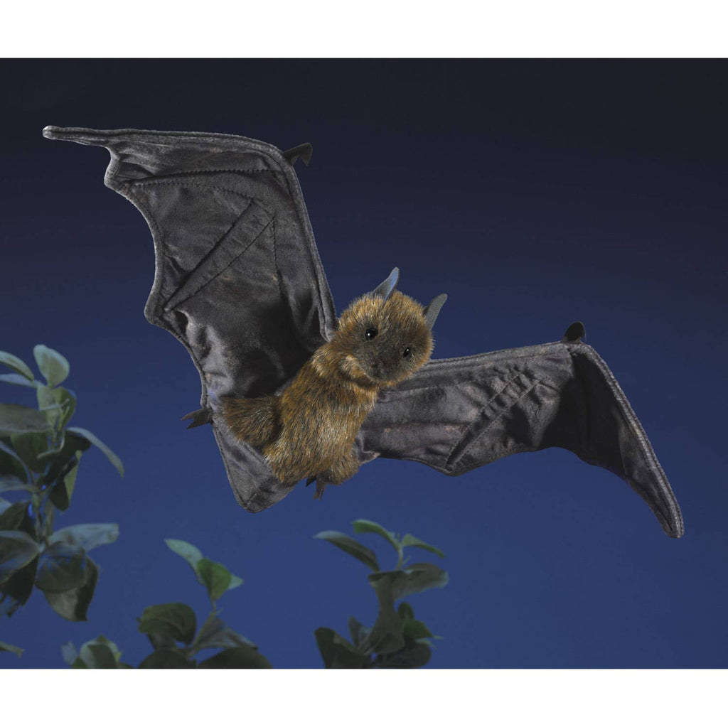 Marionnette à main Chauve-souris fruitière/Flying Fox 3191 Folkmanis réaliste