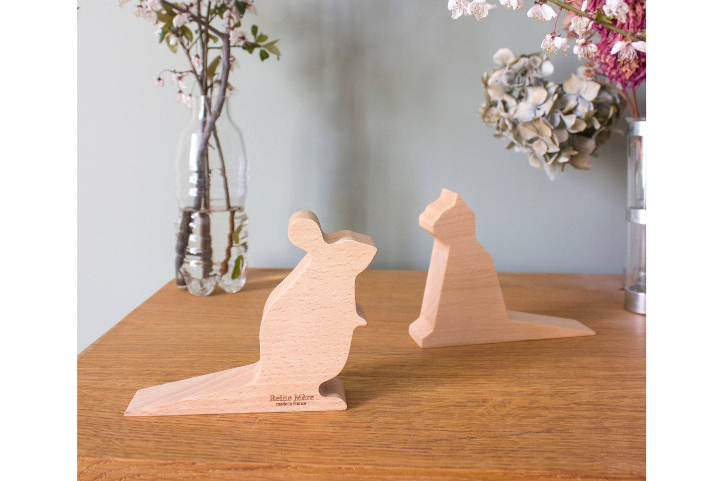 Fermaporta in legno Mimi Mouse