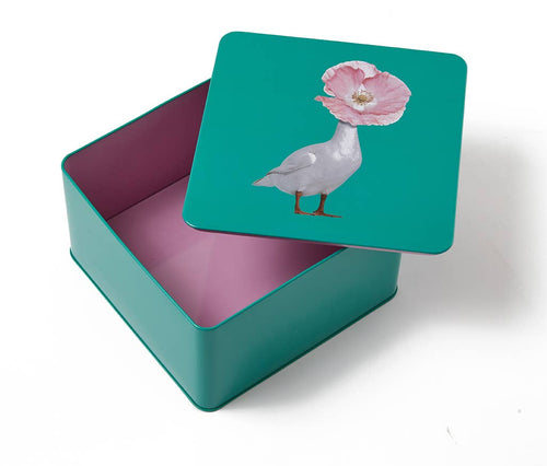 boite metallique carree diva gangzai design 
