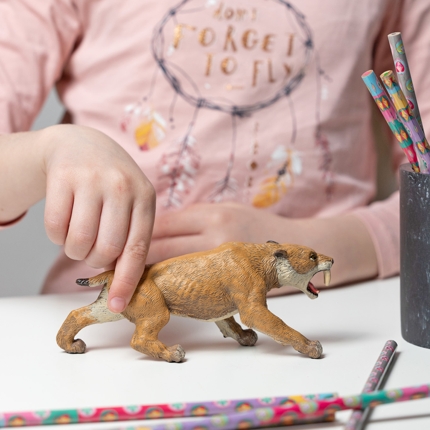 Figurine Smilodon Papo - dinosaure