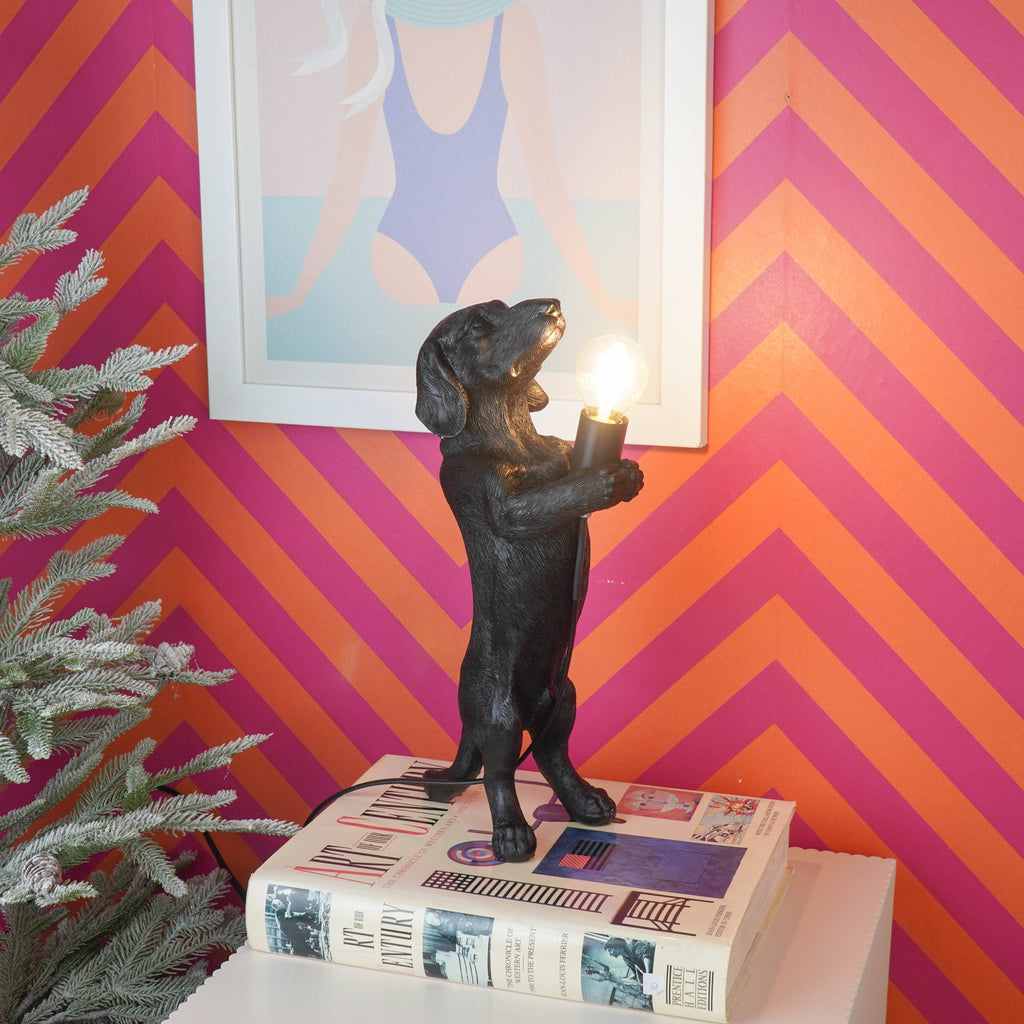 Lampe Teckel - Noir