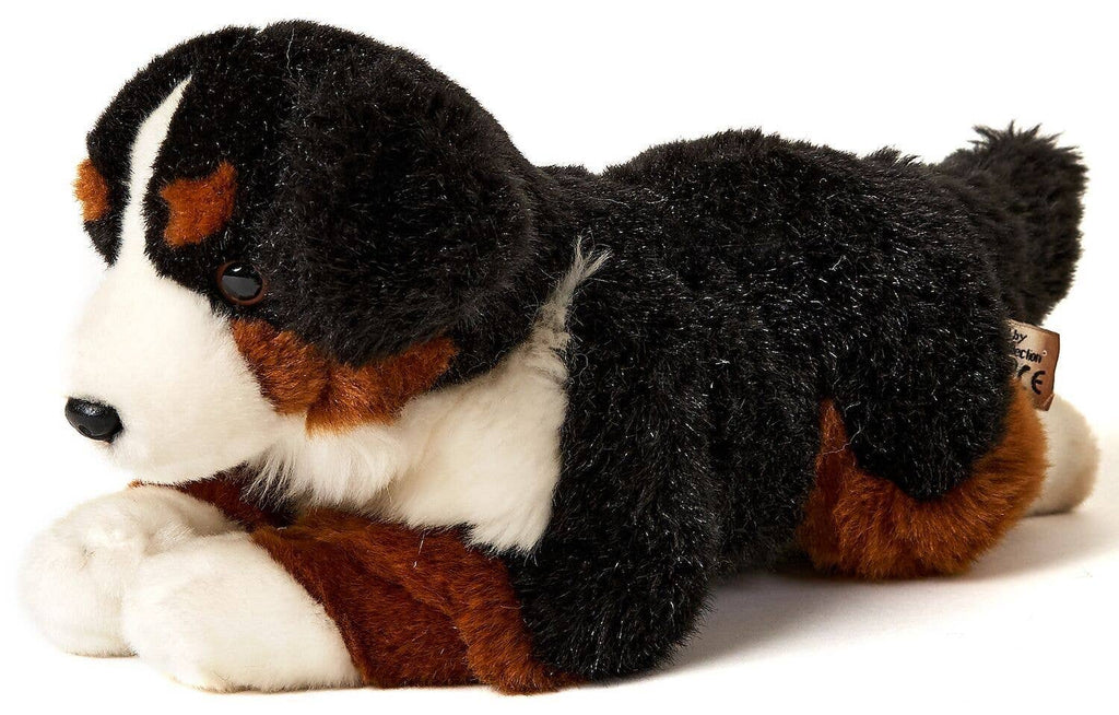 Peluche Bouvier bernois, couché Uni Toys