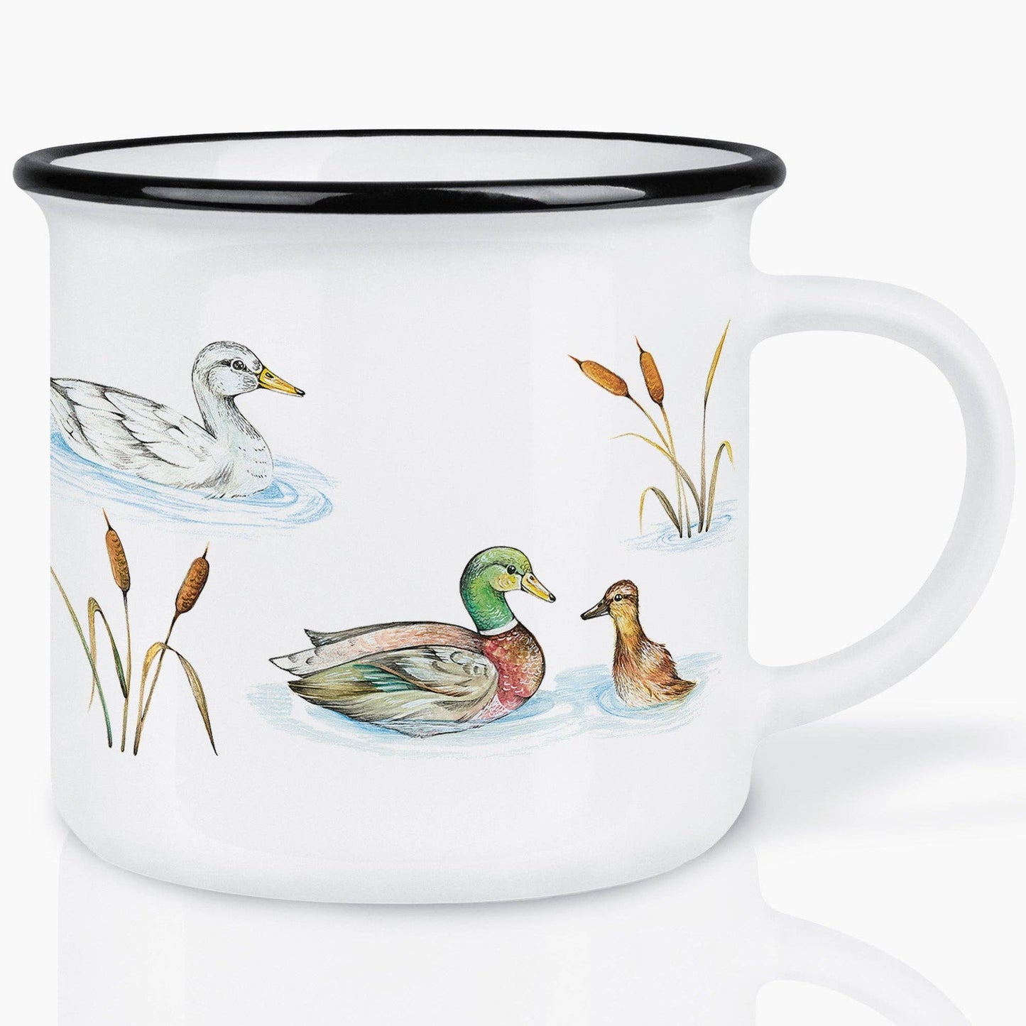 Mug en céramique - Étang aux canards