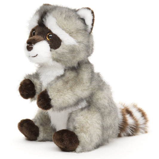 Peluche Raton laveur, assis