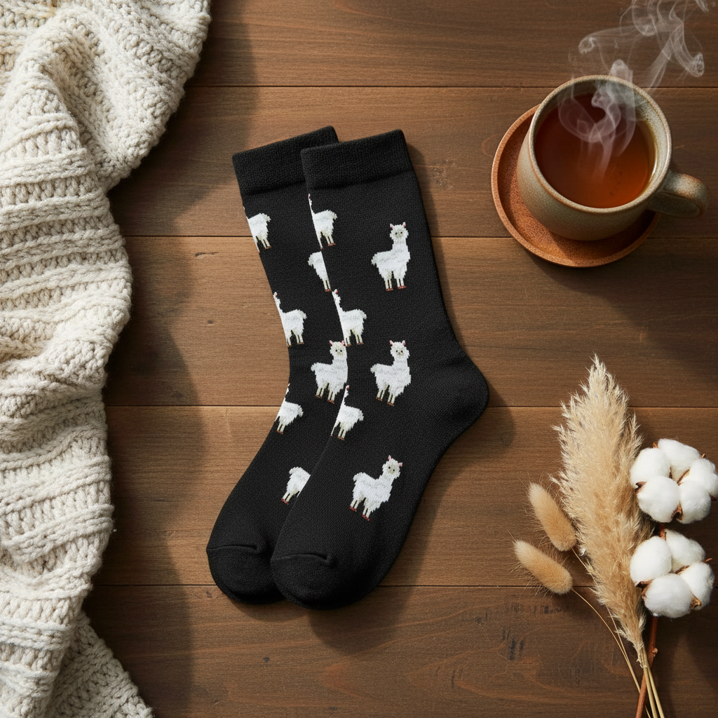 Chaussettes Lamas – vue produit 2