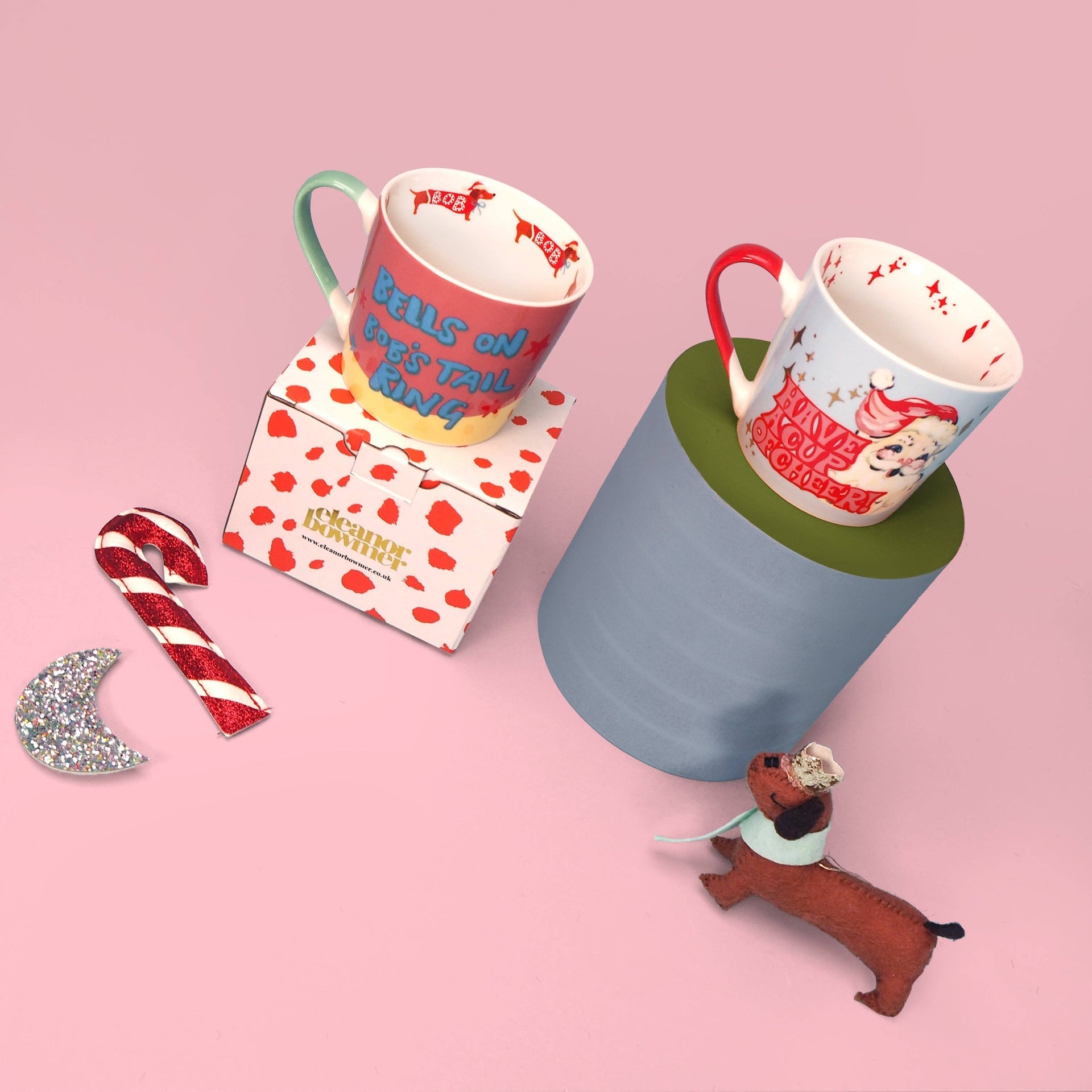 Mug Teckel Bob « Bells on Bob’s Tail Ring »