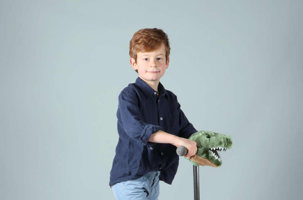 Accessoire Tête de T-Rex pour vélo ou trottinette d'enfant - Wild & Soft